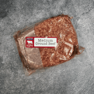 Frozen Medium Ground Beef